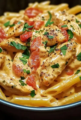 Slow Cooker Cheesy Chicken Penne