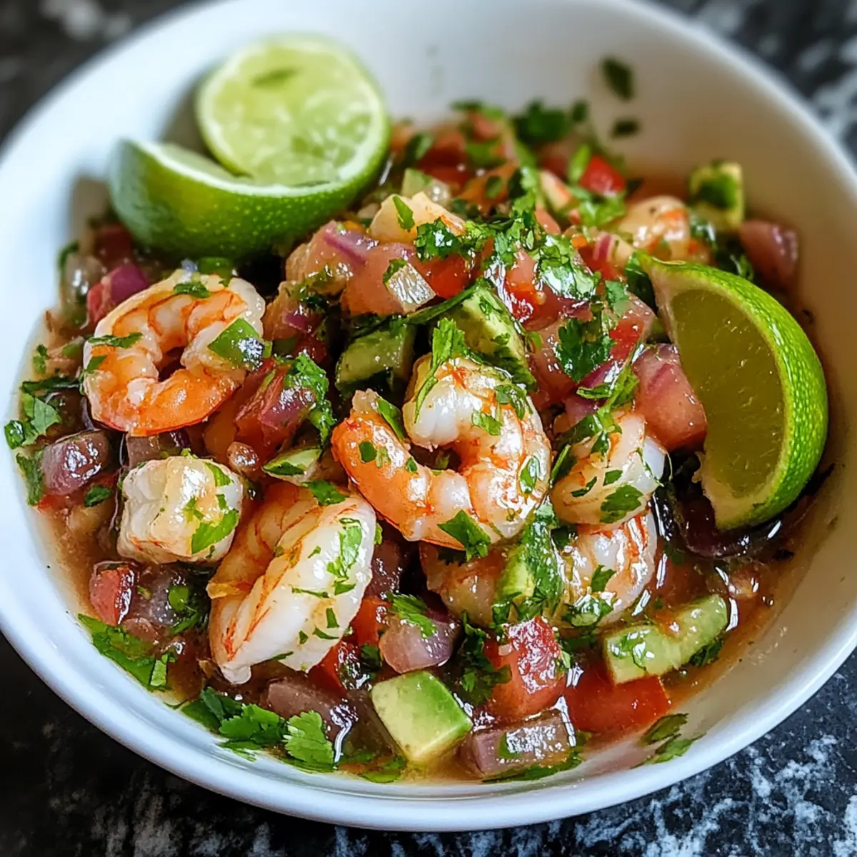 Chilli Lime Shrimp Ceviche