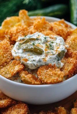 Fried Pickle Ranch Dip