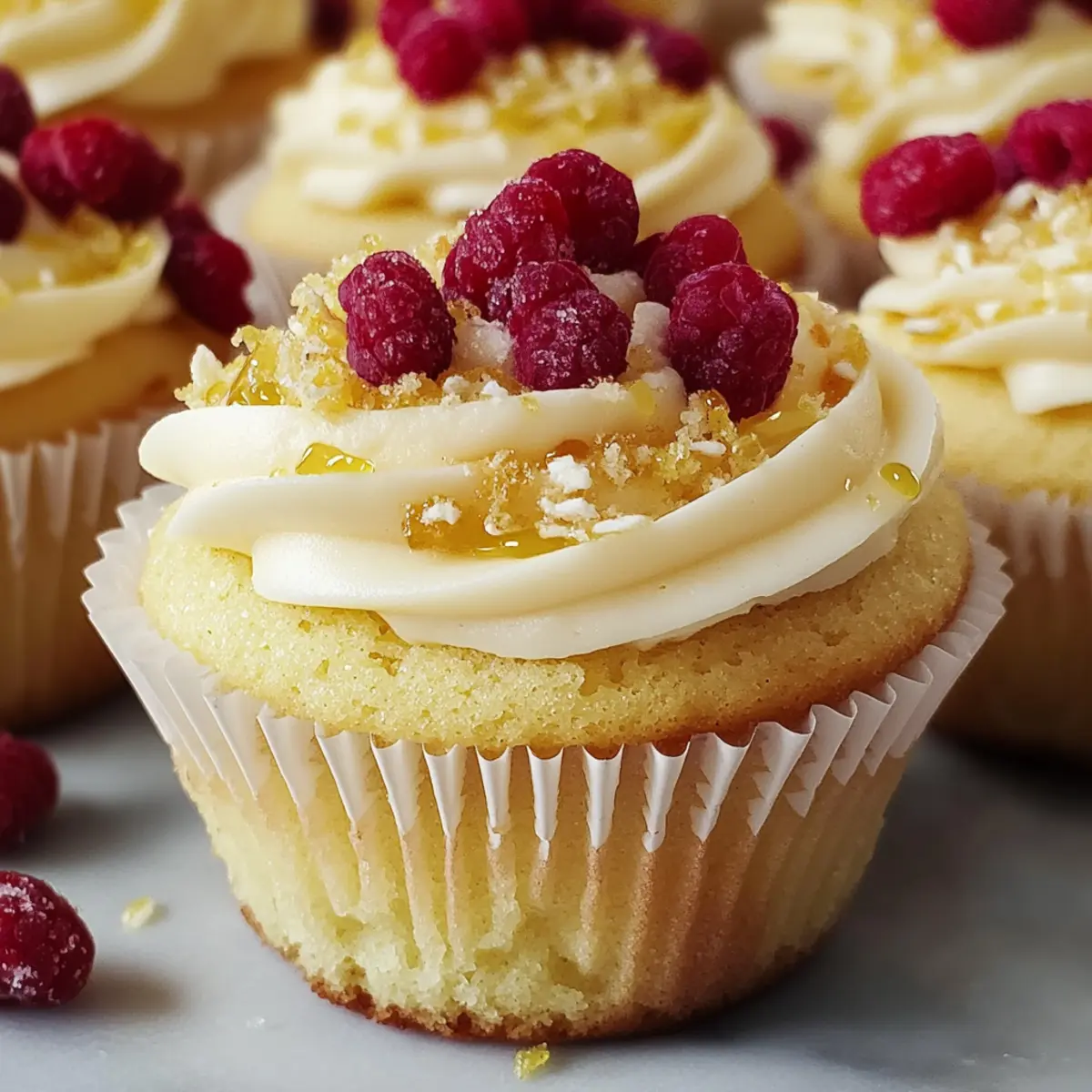 Moist Lemon Cupcakes
