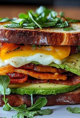 Sourdough Avocado BLT Stack