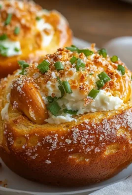 Buffalo Ranch Cream Cheese Pretzel Muffins
