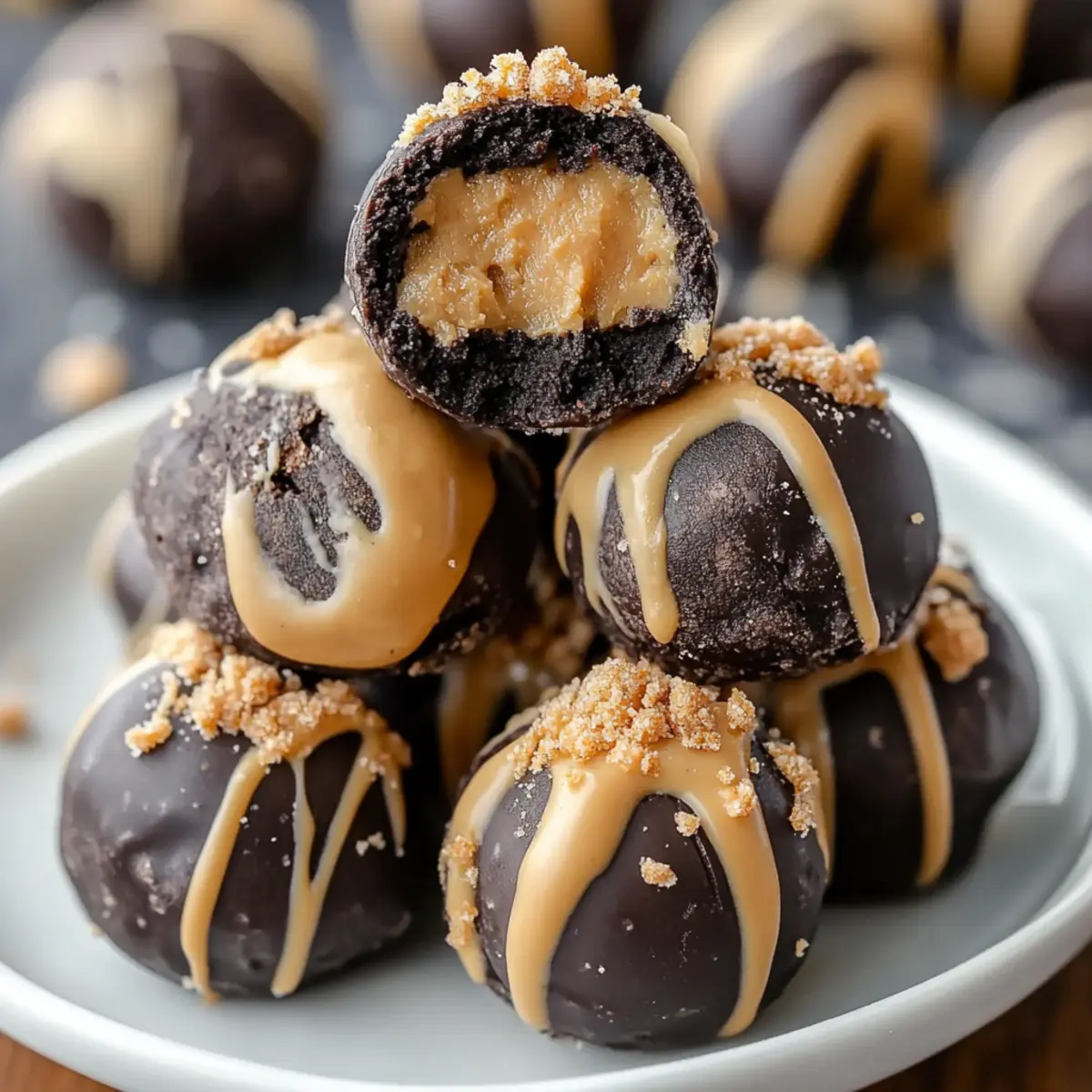 Peanut Butter Oreo Truffles