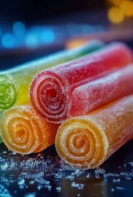 Sweet & Sour Vodka Rainbow Rollups