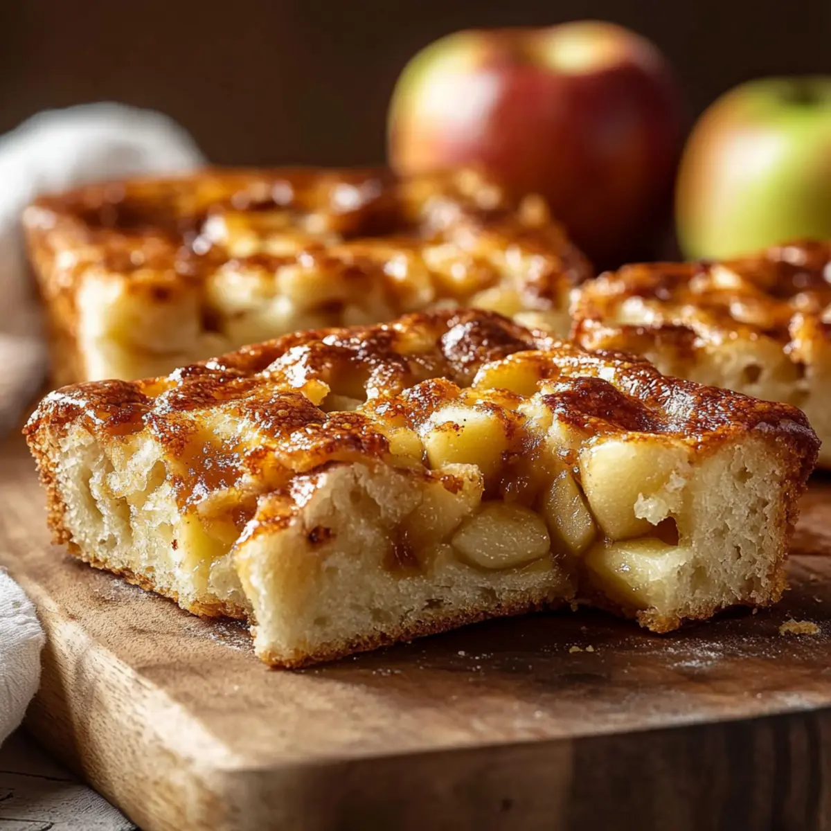 Apple Fritter Focaccia
