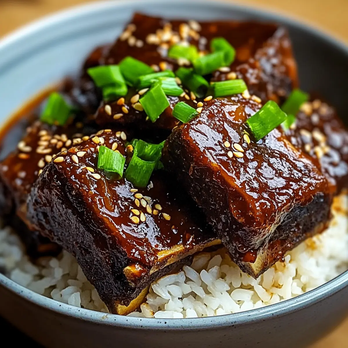 Slow Cooker Korean Short Ribs