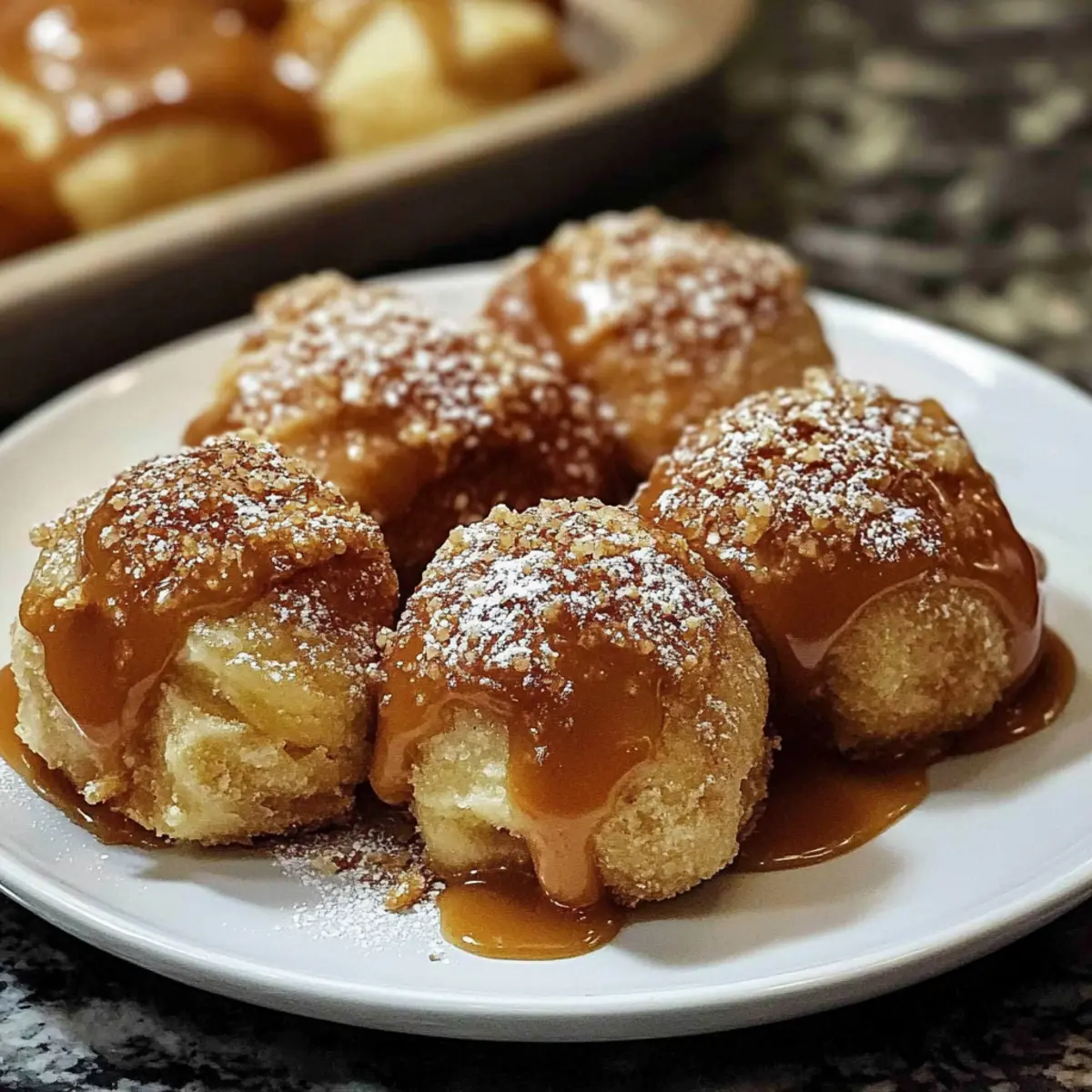 Caramel Apple Pie Bombs