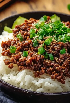 Korean Ground Beef Bowl