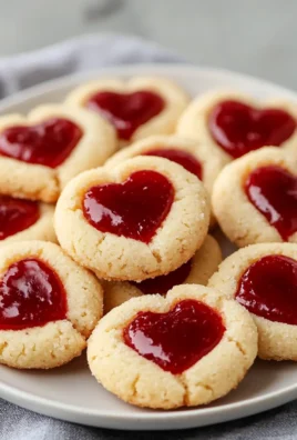 Thumbprint Heart Cookies