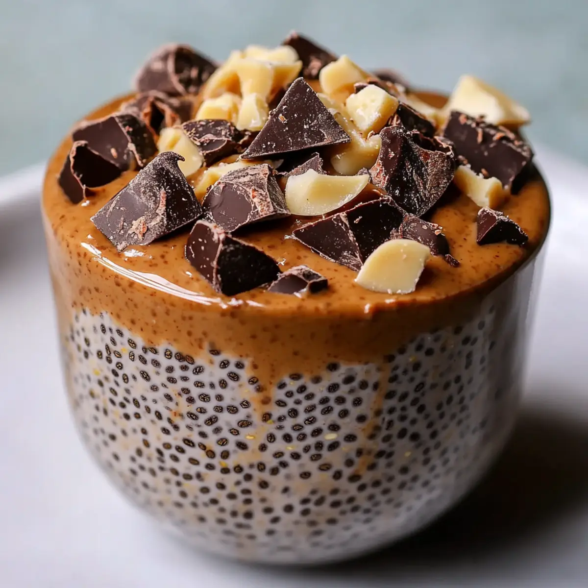 Frozen Chocolate Peanut Butter Chia