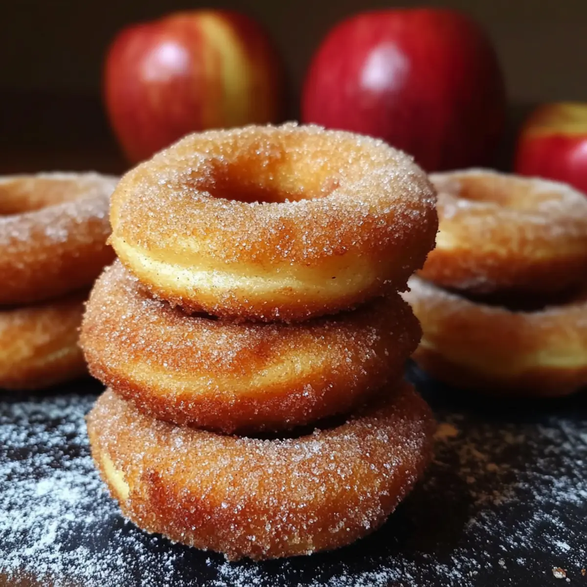 Baked Apple Donuts
